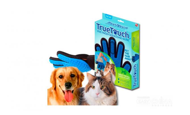 Перчатки для вычесывания шерсти True Touch Перчатки для вычесывания шерсти True Touch